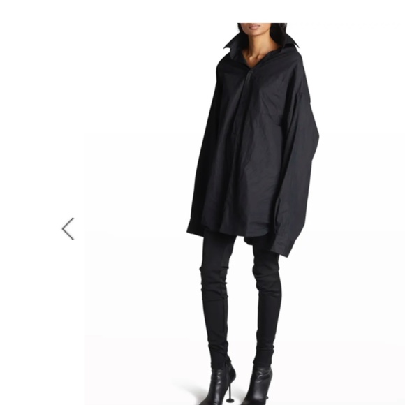 BALENCIAGA Oversized Poplin Shirt - Picture 5 of 12